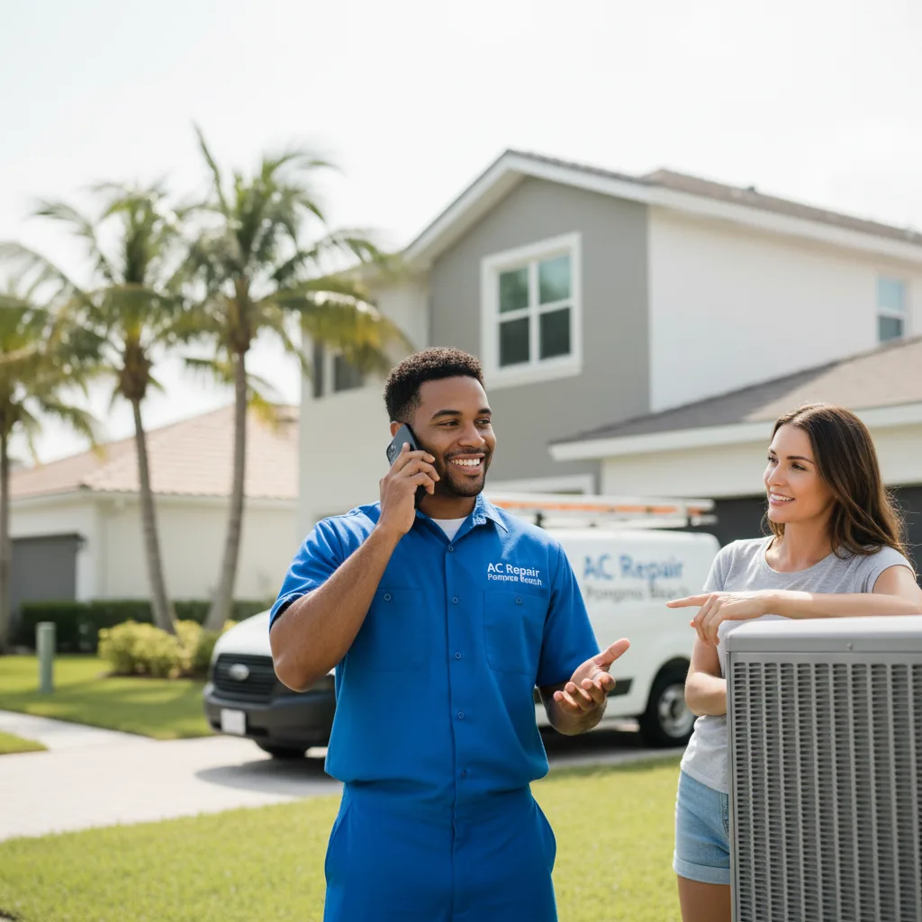 AC Repair Pompano Beach customer support in Hanson